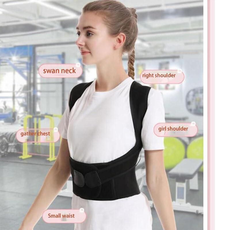Premium Posture Support Belt – Adjustable Free Size