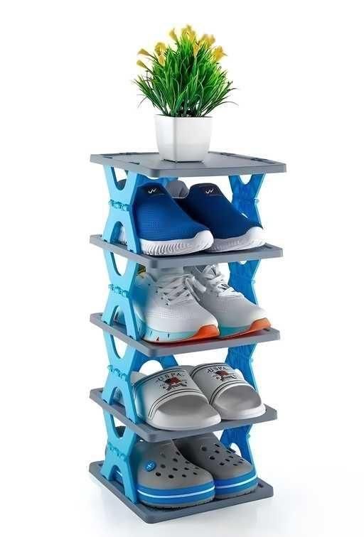 Smart Foldable 4-Layer Shoe Rack