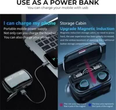 M10 TWS Wireless Earphones with Digital Display