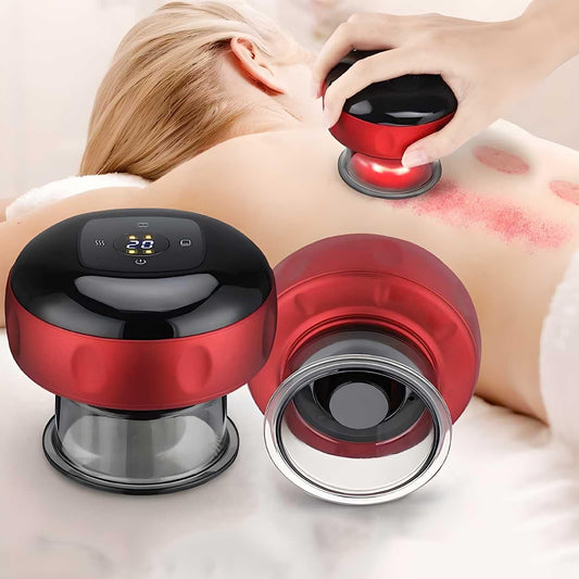 Electric Cupping Therapy Machine with 12-Level Temperature & Suction