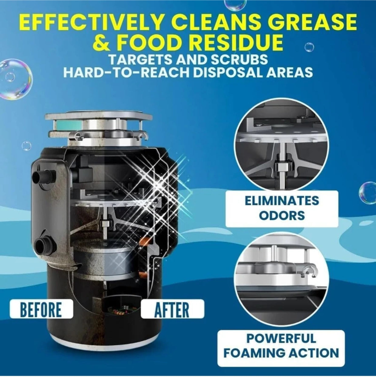 LemonBlast Yellow Bubble Tablets (24-Piece Pack)