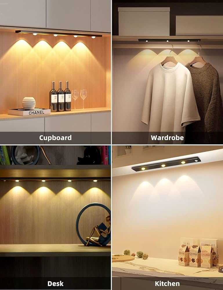 LED PIR Motion Sensor Cabinet Light (USB Rechargeable)