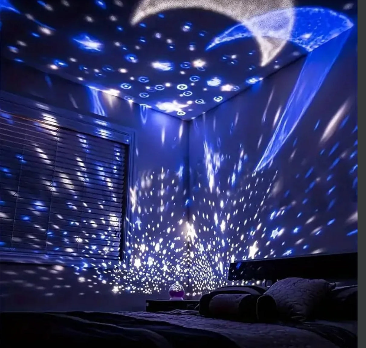 Star Master Rotating ³⁶⁰ Moon Night Light Lamp Projector