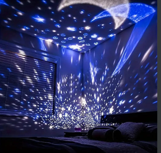 Star Master Rotating ³⁶⁰ Moon Night Light Lamp Projector
